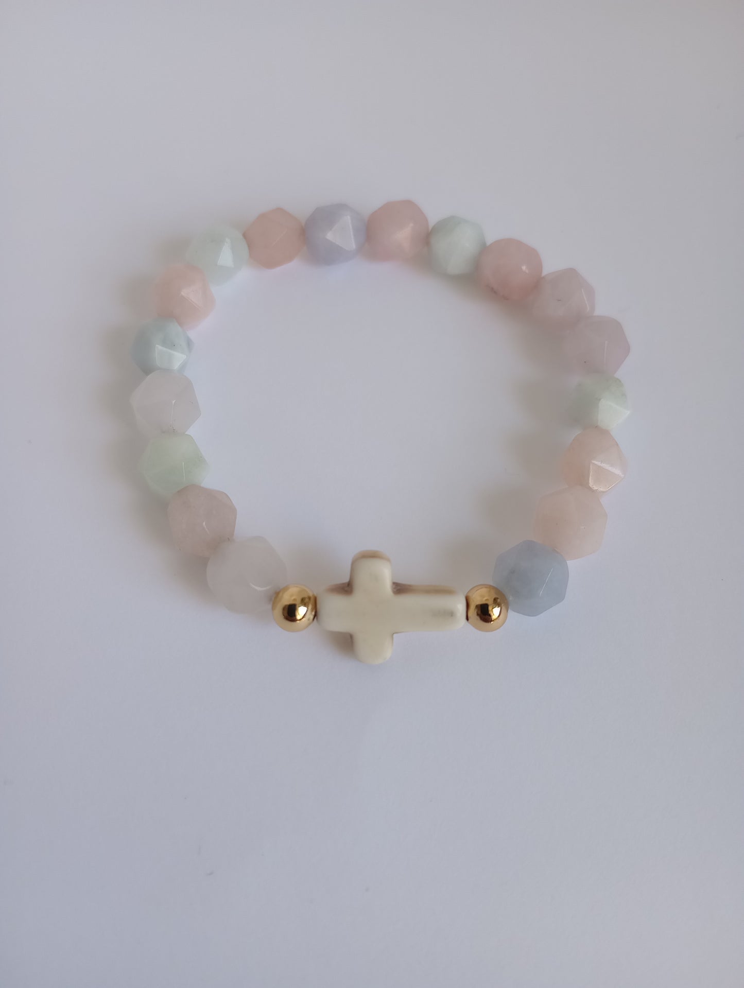 Morganite Cross