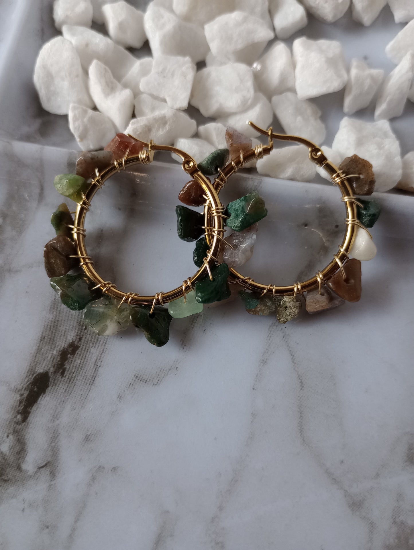 Jasper Earrings