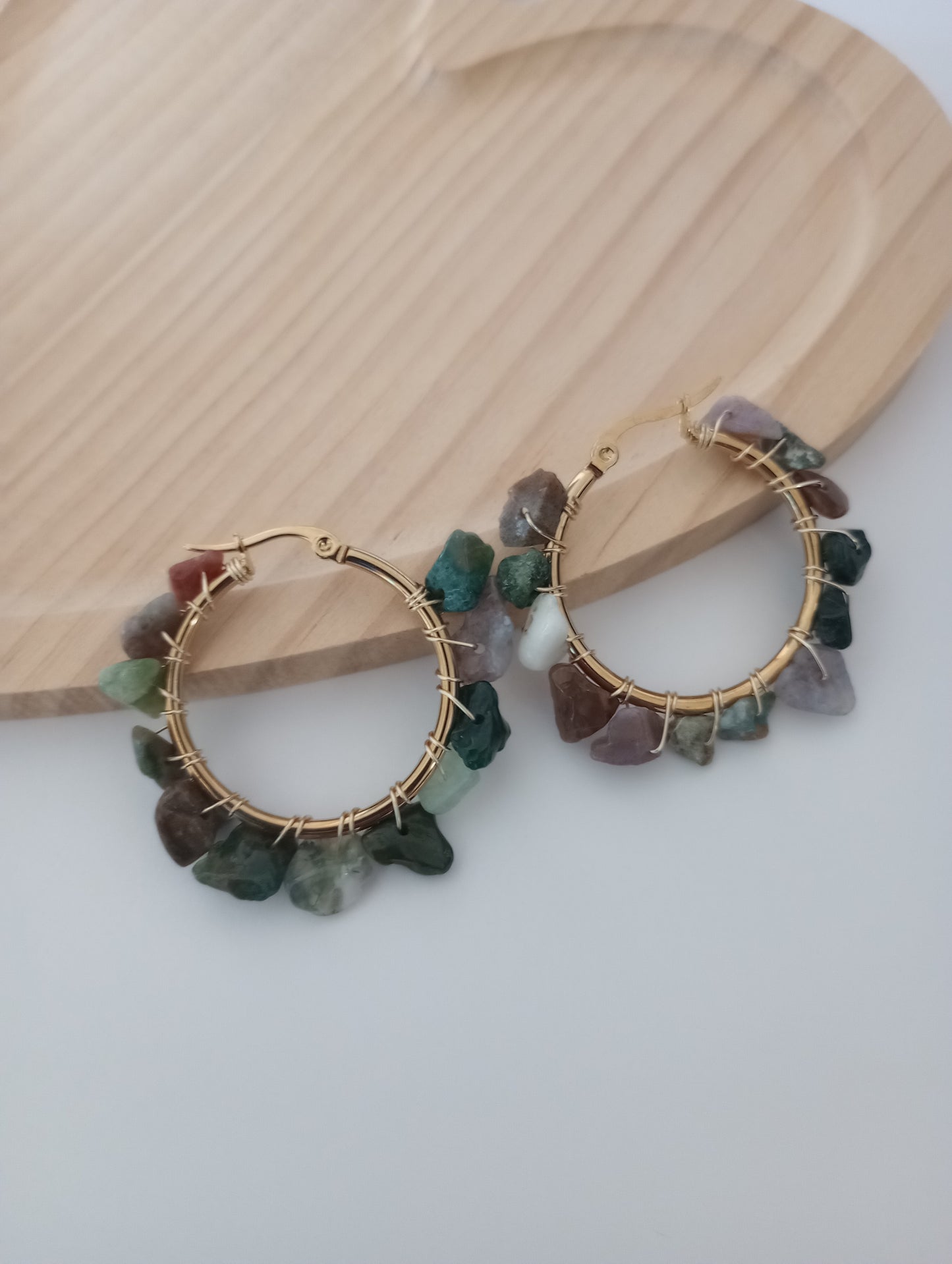 Jasper Earrings